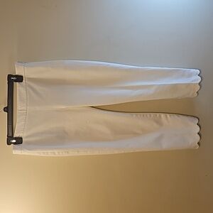 Talbot white crop pants